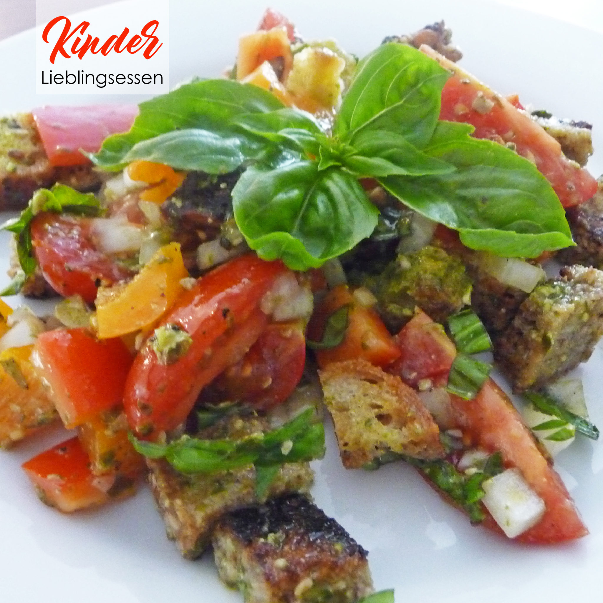 Brotsalat Mit Paprika Und Tomaten Karina Neidlein