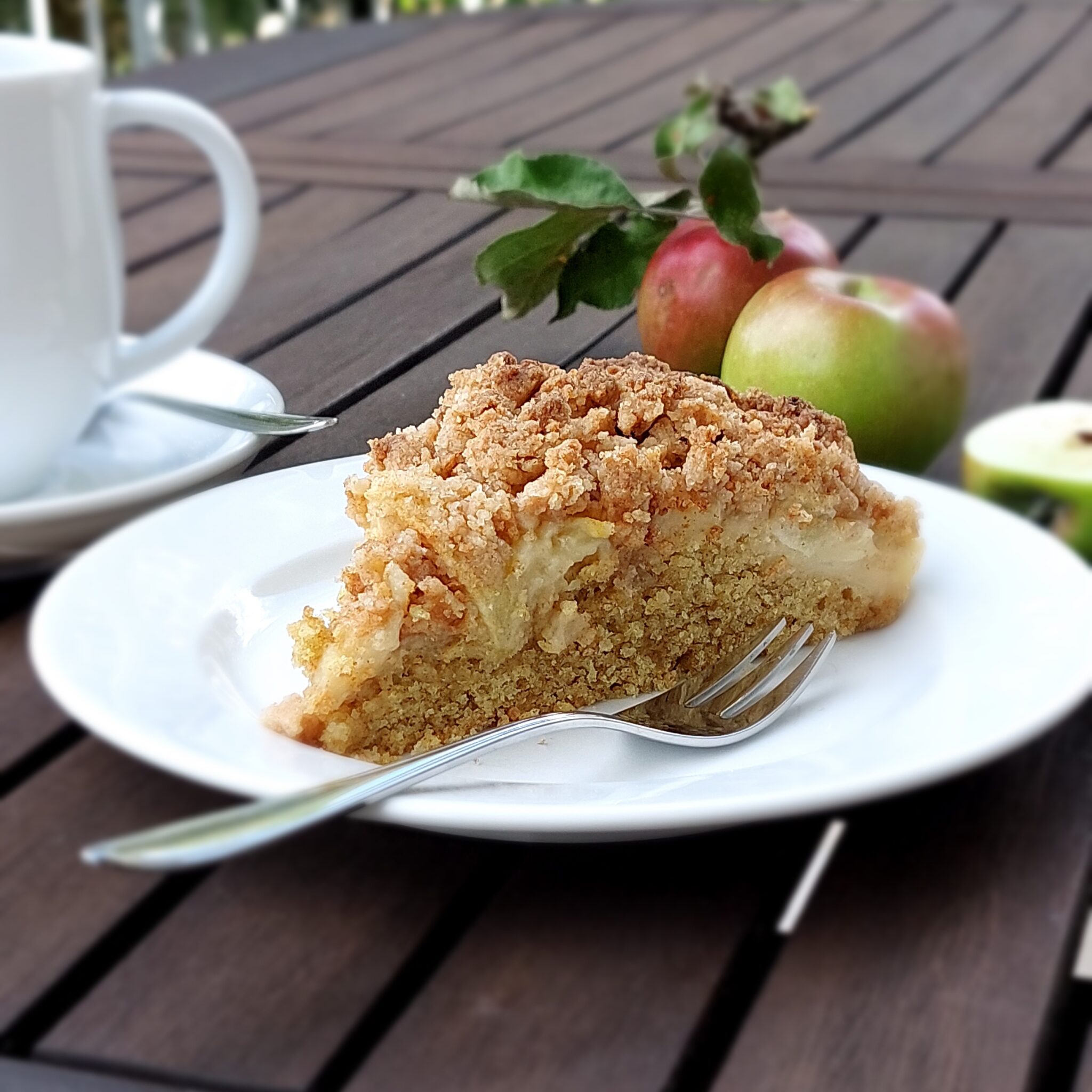 Apfel-Vanille-Kuchen - Karina Neidlein